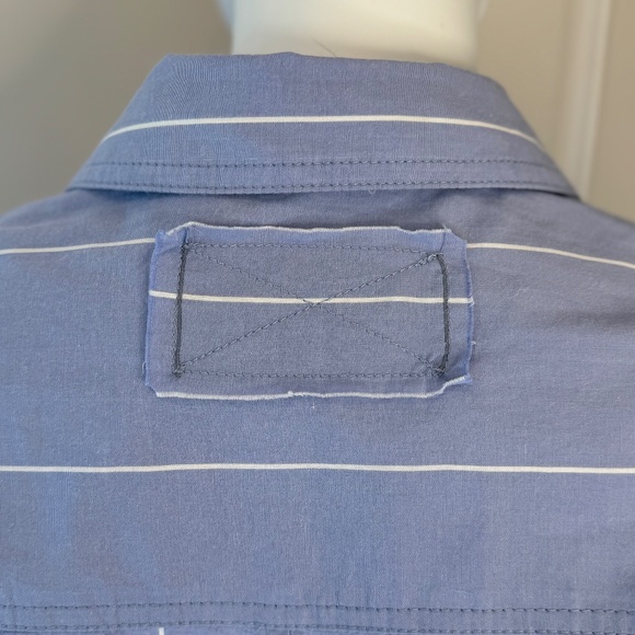 We The Free by Free People, Size M, Blue Pinstripe - Picture 7 of 11